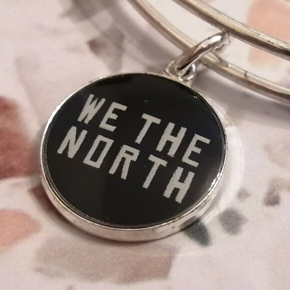 "We The North" Toronto Raptors Alex and Ani Bracelet-- Rare Find! - Picture 2 of 6